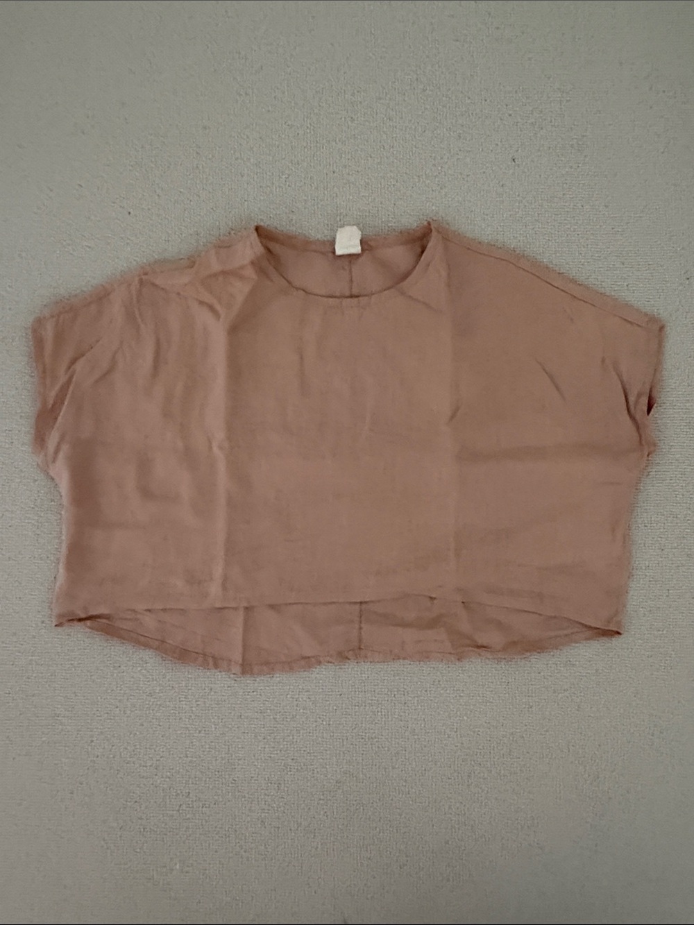 ES Linn Tee in Lightweight Linen, Canyon, sz S/M